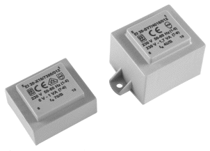 EI30 - Encapsulated PCB Mount 50/60Hz Transformer 0.6-4.8VA